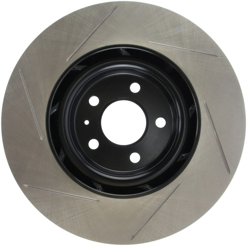 Stoptech 126.33124SL Power Slot 10-6/11 fits Audi S4 / 08-11 S5 Front Left Slotted Rotor