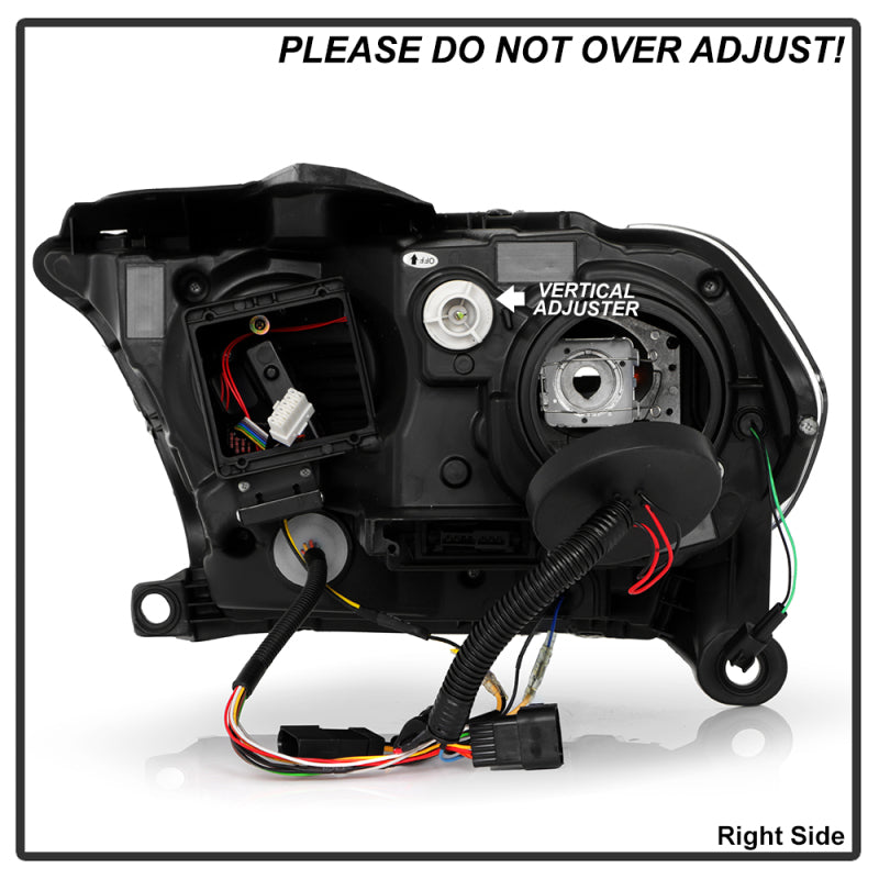 Spyder 5088680 fits Dodge 11-13 Durango (HID Model Only) Projector Headlights -