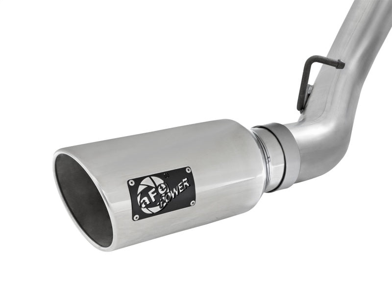 AFE 49-44080-P Bore HD 4in Dual DPF-Back SS Exhaust w/Polished Tip 16-17 fits G