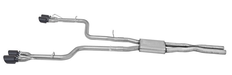 Gibson 617009-B fits Dodge 15-16 Challenger R/T 5.7L 2.5in Cat-Back Dual Exhaus