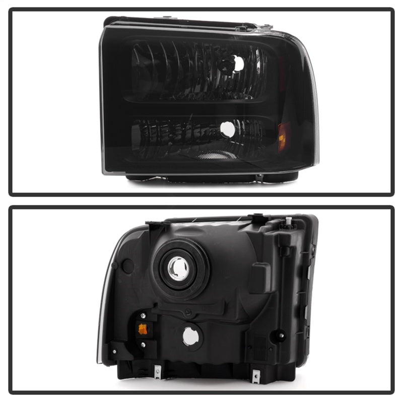 9033001 Xtune fits Ford 99-04 F250 F350 F450 Superduty Excursion Headlights Bl