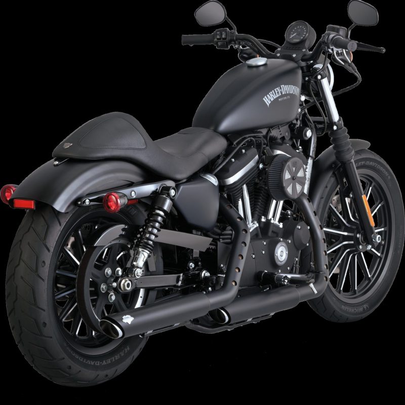 Vance and Hines Vance 46361 & Hines HD Sportster 14-22 Twin Slash 3In PCX Slip-