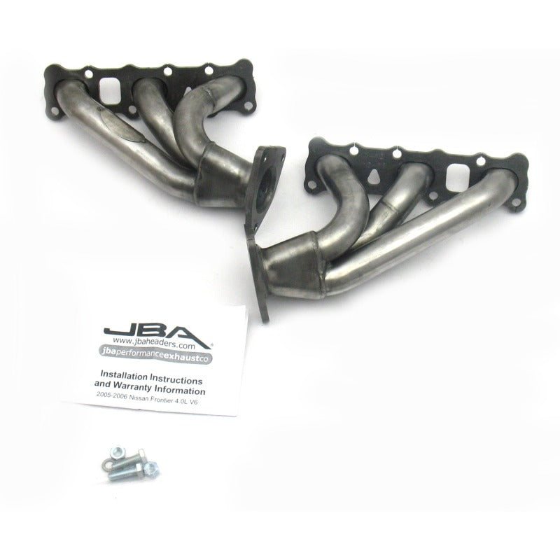 JBA 1410S fits Nissan 04-15 4.0L V6 1-5/8in Primary Raw 409SS Cat4Ward Header