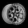 Weld 76HB7100W67G S76 17x10 / 5x115mm BP / 6.7in. BS Black Wheel (High Pad) -