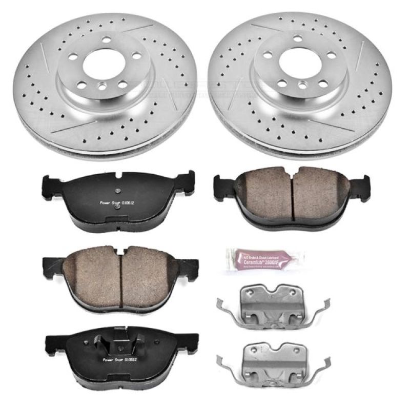PowerStop K6064 fits BMW 11-18 X5 Front Z23 Evolution Sport Brake Kit