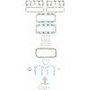 Fel-Pro FS8172PT2 FS 8172 PT-2 Engine Gasket Set