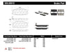 Stoptech 309.0891 Performance 01-05 fits Miata w/ Sport Suspension Rear Brake Pads D891