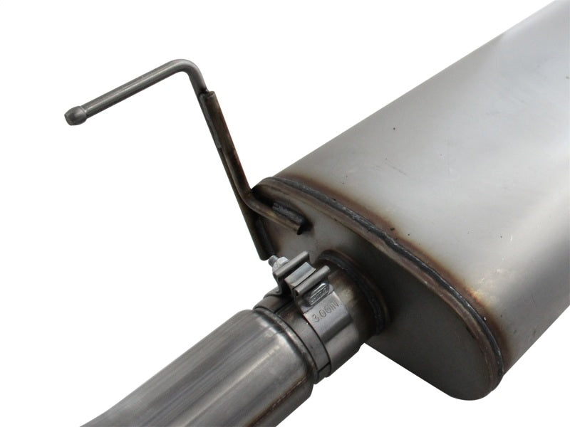AFE 49-43067-P rce XP SS Exhaust 3in Cat-Back w/4.5in Polished Tip 11-14 fits F