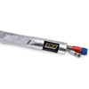 DEI 10404 Heat Sheath 1-1/4in I.D. x 3ft - Aluminized Sleeving - Sewn Edge
