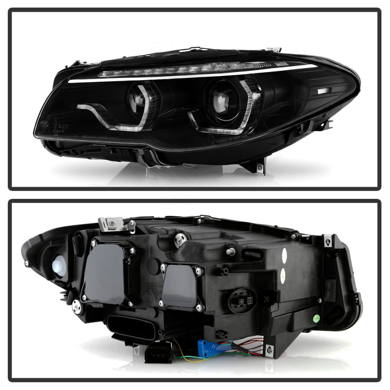 Spyder 5088208 fits BMW 11-13 5 Series F10 Xenon/HID AFS Projector Headlights -