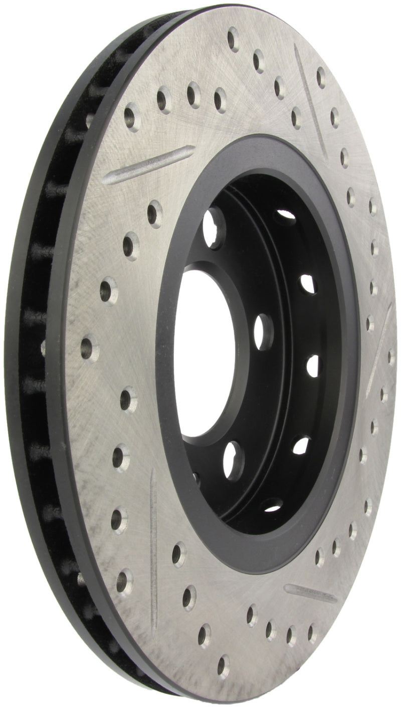 Stoptech 127.33069R Slotted & Drilled Sport Brake Rotor