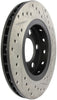 Stoptech 127.33069R Slotted & Drilled Sport Brake Rotor