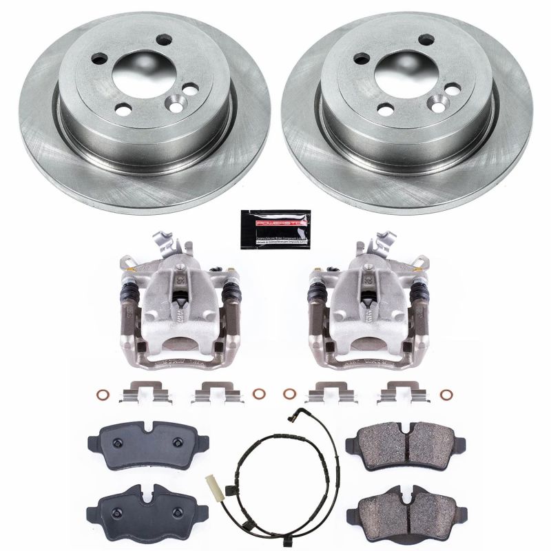 PowerStop fits Mini 07-10 Cooper Rear Autospecialty Brake Kit w/Calipers