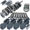 Eagle 15105030 fits Ford 429/460 4.300in Crank 6.800in I-Beam Rods -3cc Flat Top 4.390in Pistons Rotating Assembly