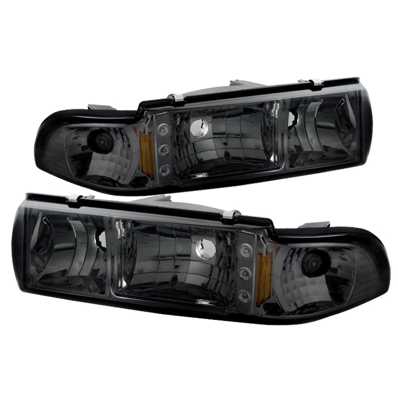 5031648 Xtune fits Chevy 91-96 Caprice / Impala 91-96 1Pc LED Crystal Headligh