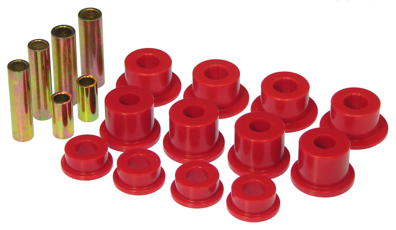 Prothane 6-1028 fits Ford 92-97 F450 2wd Front Leaf Spring Bushings - Red