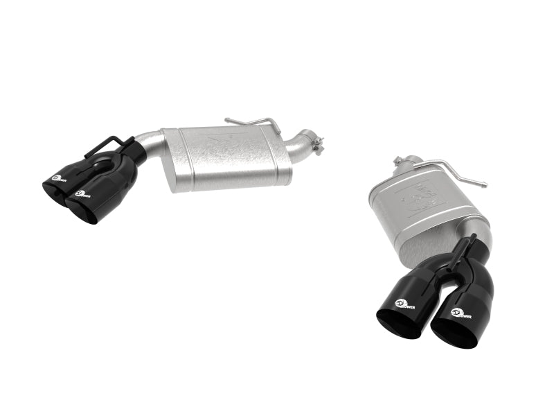 AFE 49-44119-B MACH Force-Xp 3in Axle-Back Exhaust 16-20 fits Chevrolet Camaro