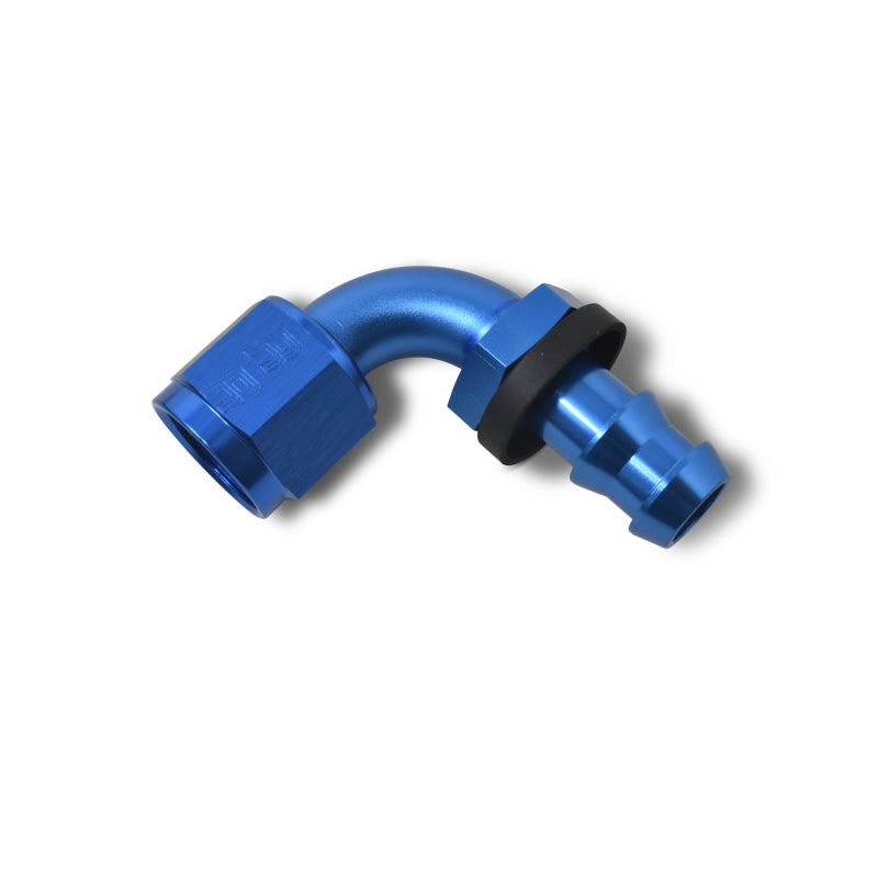 Russell 624180 Performance -10 AN Twist-Lok 90 Degree Hose End (Blue)