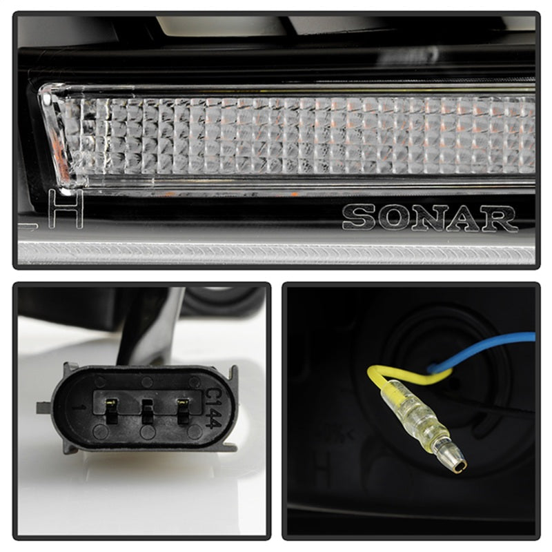 Spyder 5088680 fits Dodge 11-13 Durango (HID Model Only) Projector Headlights -