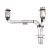 BBK 19501 fits Dodge 09-23 Ram 1500 Hemi 5.7L High Flow Mid Pipe w/ Catalytic C
