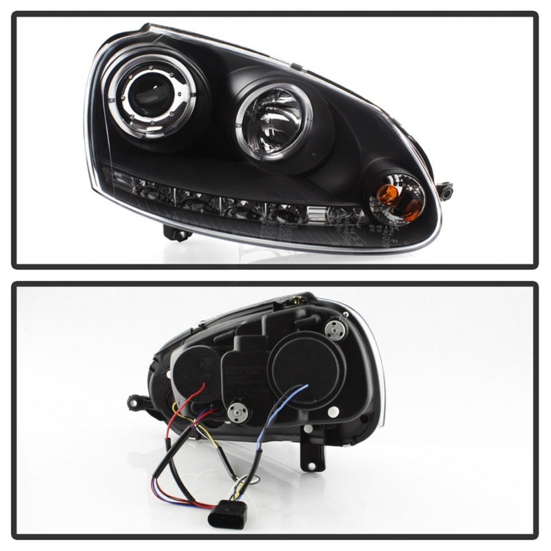 Spyder 5012098 fits Volkswagen 06-09 GTI /Jetta 06-09 Halogen Model Only - LED