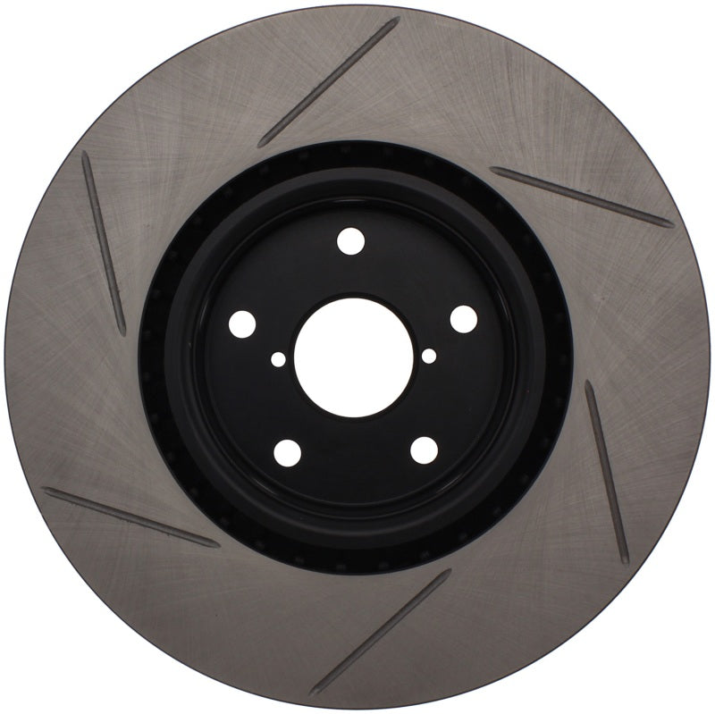 Stoptech 126.47022SR Power Slot 05-08 STi Front Right Slotted Rotor