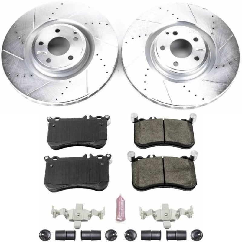 Power Stop K6886 12-18 fits Mercedes-Benz CLS550 Front Z23 Evolution Brake Kit