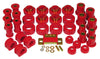Prothane 40725 fits Chevy 62-67 Nova Total Kit - Red