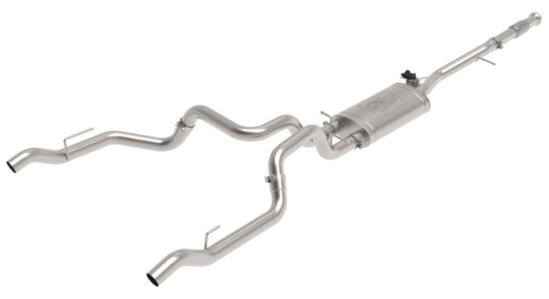 AFE 49-34138 XV 3in 304 SS Cat-Back Exhaust w/ Cutout 19-21 fits GM Silverado/