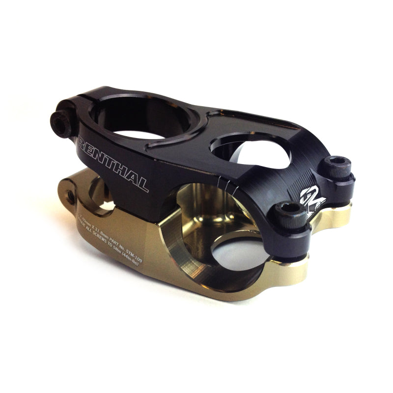 Renthal STM109-BKAG fits Duo Stem 40 mm. - Aluminum Gold/Black
