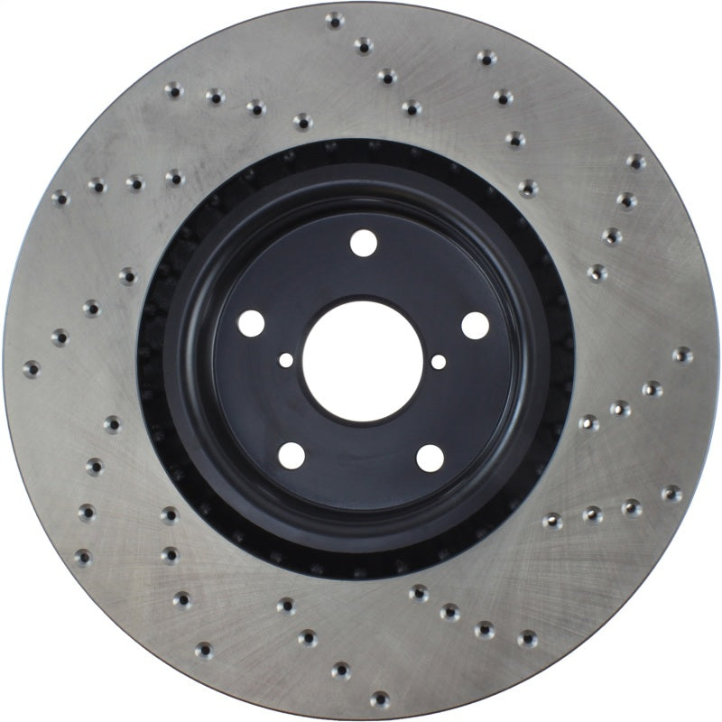 Stoptech 128.47022CR 05-17 Subaru WRX Cryo Drilled Sport Right Front Rotor