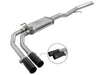 AFE 49-44098-B Series 3in to 2.5in 409 SS Cat-Back Exhaust w/ Black Tips 09-18