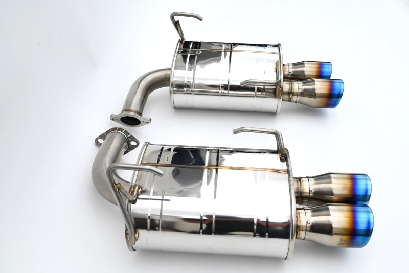Invidia HS22SW4AQ4RTL 22+ fits Subaru WRX Q300 3.5in. Rolled Dual Wall T.I Tip A
