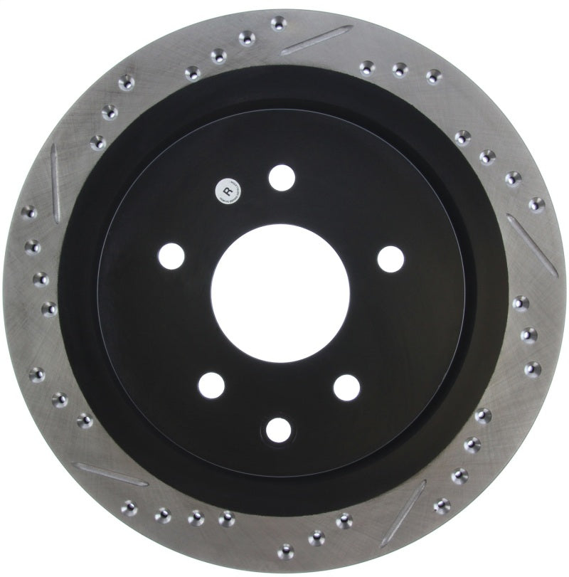 Stoptech 127.42088R 06-07 350Z / 05-07 G35 / 06-07 G35X SportStop Slotted & Drilled Rear Right Rotor