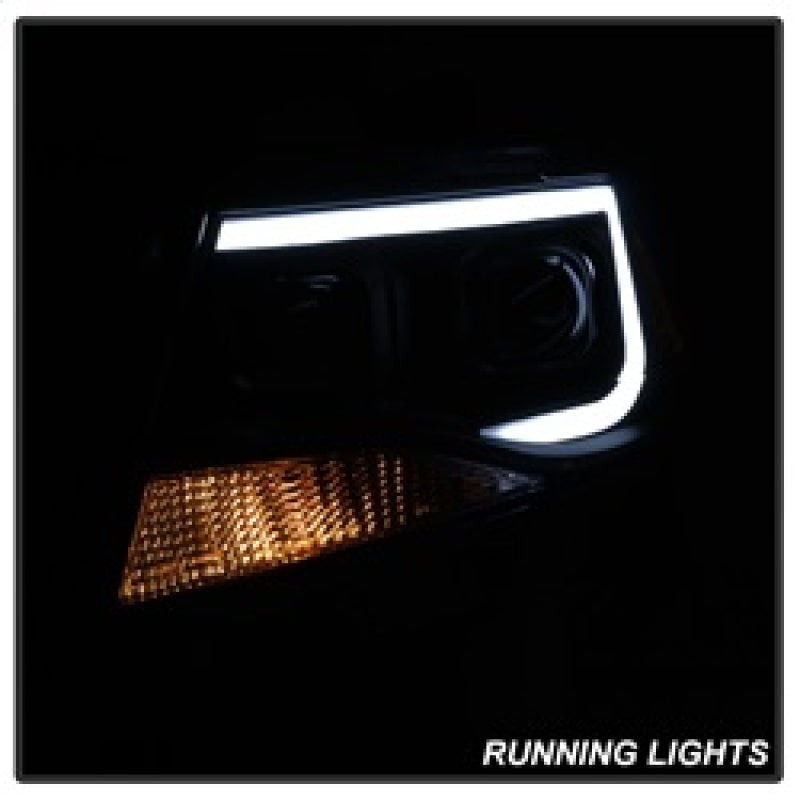 xTune 9039300 fits Chevy Colorado 15-17 HalogenOnly Projector Headlights - Blac