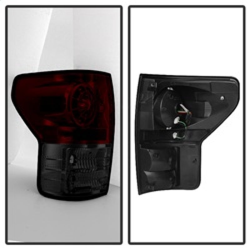 Spyder 5029614 fits Toyota 07-13 Tundra LED Tail lights Red Smoke ALT-YD-TTU07-