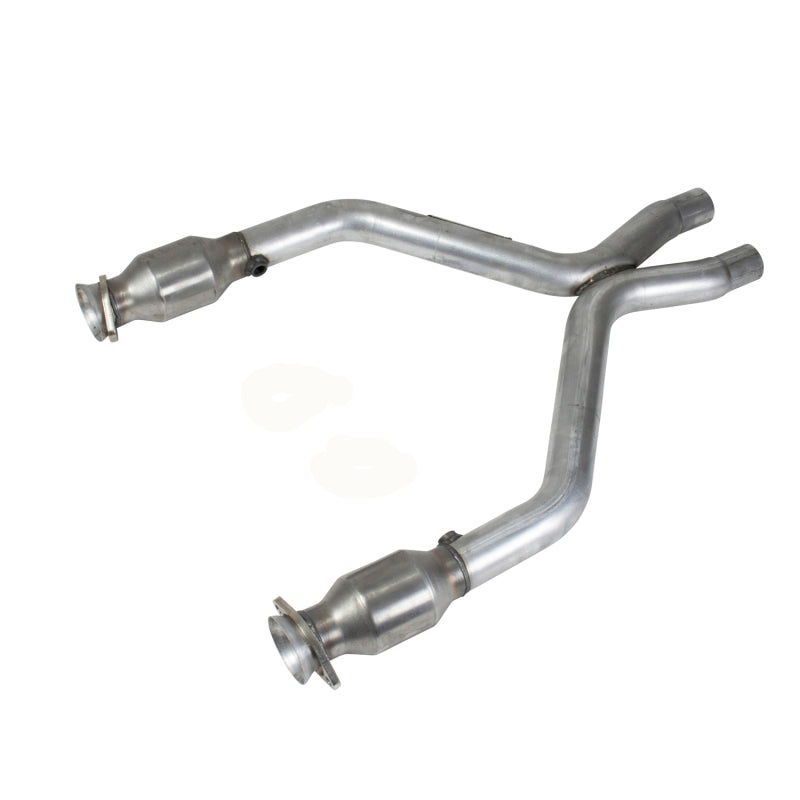 BBK 1461 Mustang 3.7 V6 Short Mid X Pipe With Catalytic Converters 2-1/2 For L