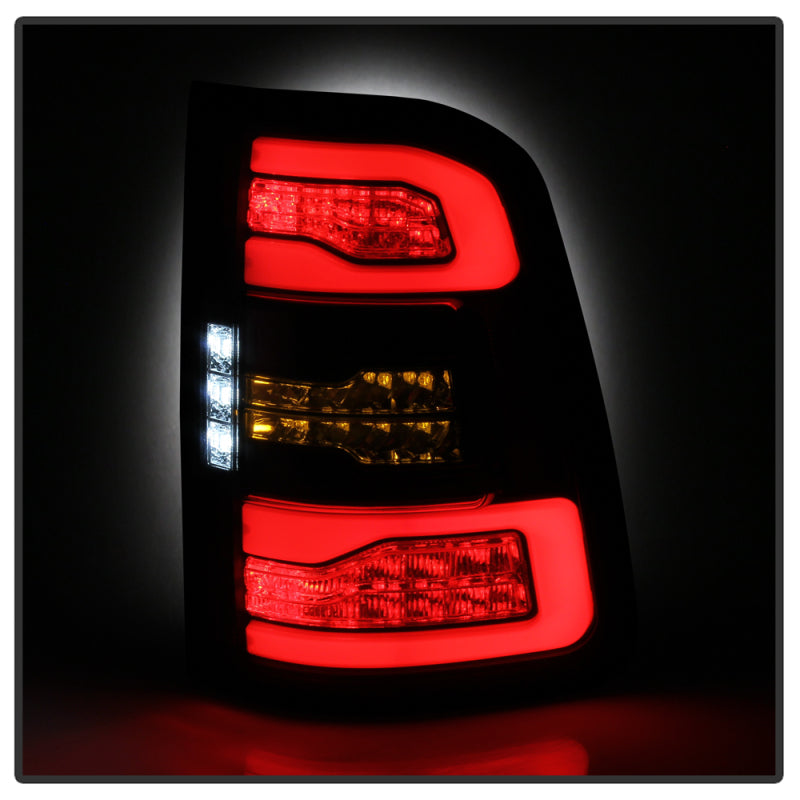 Spyder 5087294 fits Dodge 19-20 Ram LED Tail Light Black ALT-YD-DR19HAL-SEQ-BK