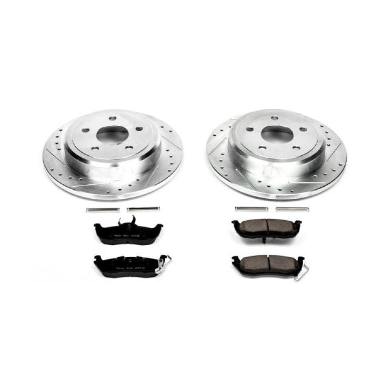 PowerStop K2221 fits Jeep 06-10 Commander Rear Z23 Evolution Sport Brake Kit