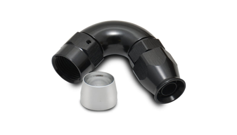 Vibrant 28210 -10AN 120 Degree Hose End Fitting for PTFE Lined Hose