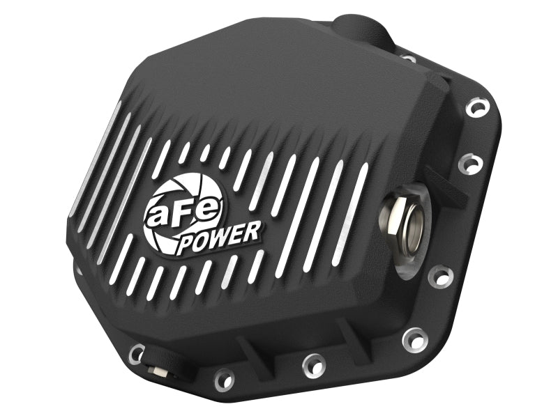 aFe 46-71460B fits Ford Bronco Raptor 22-25 V6-3.0L POWER Pro Series Rear Differential Cover Black w/ Machined Fins