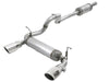 AFE 49-48066-P Series 2.5in 409 SS Cat-Back Exhaust w/ Polished Tips 2018+ fits