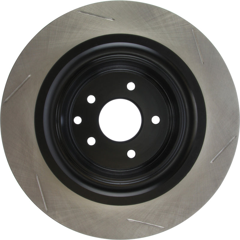 Stoptech 126.42101SR Power Slot fits Nissan 370z / Infiniti G37 SportStop Slotted Rear Right Rotor