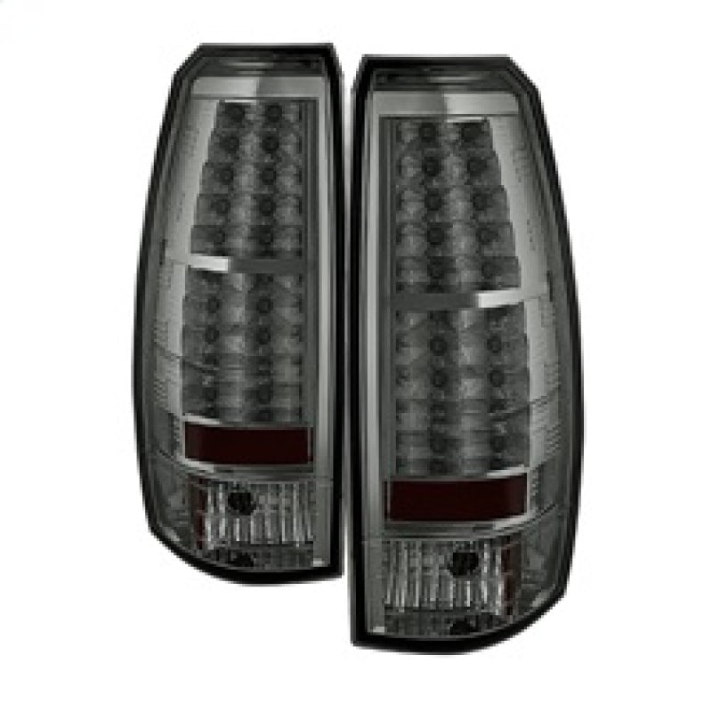 Spyder 5032485 fits Chevy 07-13 Avalanche LED Tail Lights Smoke ALT-YD-CAV07-LE