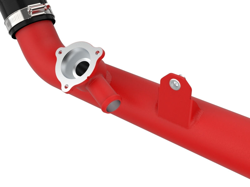 AFE 46-20658-R unner 2-1/4 IN Aluminum Hot Charge Pipe Black 20-23 fits Ford Ex