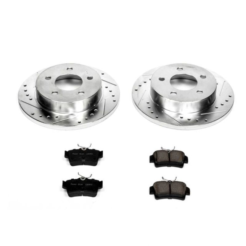 PowerStop K1303 fits Ford 94-04 Mustang Rear Z23 Evolution Sport Brake Kit