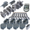 Eagle 13002060 fits Chevy 350 3.750in Crank 6.000in I-Beam Rods -16cc 4.060in Pistons Rotating Assembly