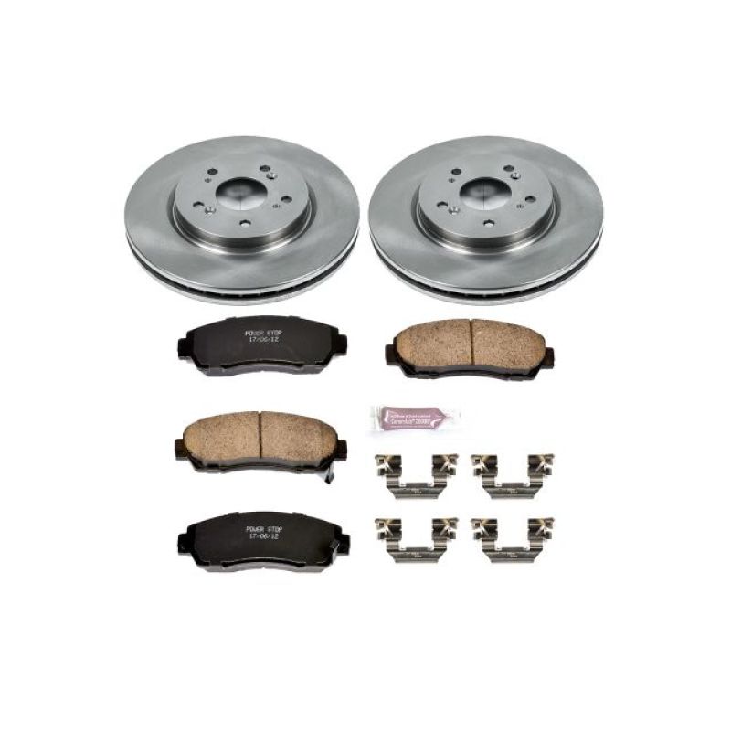PowerStop KOE228 fits Acura 07-12 RDX Front Autospecialty Brake Kit