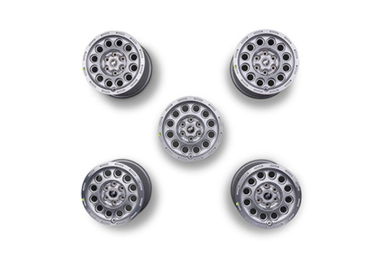 Ford Racing fits 2021+ Bronco 17x8in Silver Wheel Kit