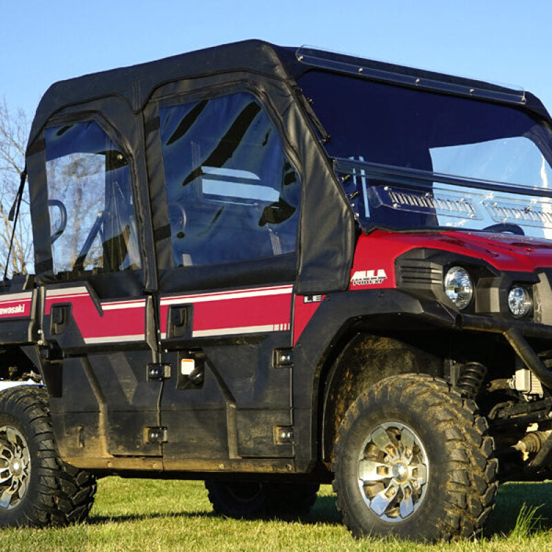 Seizmik 51-20989 15+ fits Kawasaki Mule PRO-DXT/FXT Soft Upper Door Kit